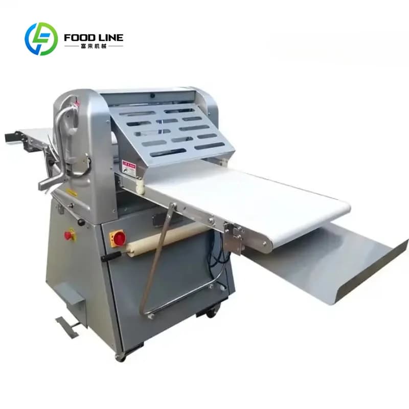 Laminoir à croissants personnalisé 520 pour pâtisserie, machine à feuilleter la pâte feuilletée, à rouler et à laminer, pour pain et baklava