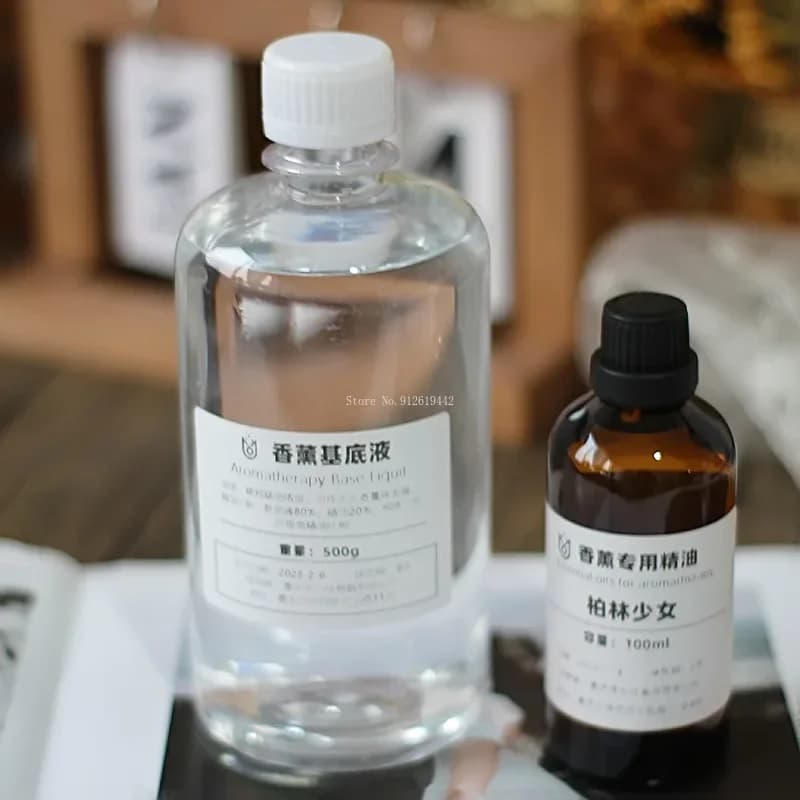 Base transparente incolore liquide sans feu