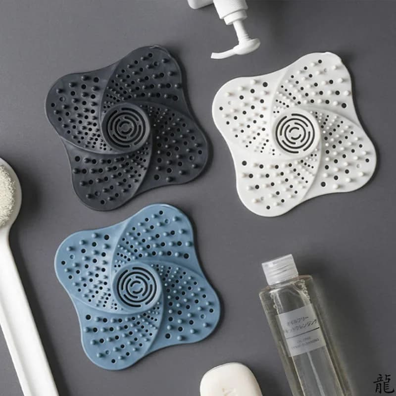 Bouchon de filtre à cheveux de douche, Anti-blocage, collecteur de cheveux, filtre d'égout, salle de bains, couvercle de vidange de sol, évier de cuisine, bouchon de piège déodorant