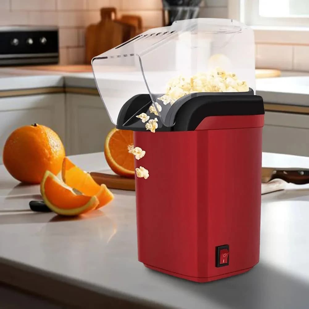 Machine à pop-corn à taux de pop-corn entièrement automatique, Mini Machine à pop-corn électrique à Air pour la cuisine domestique