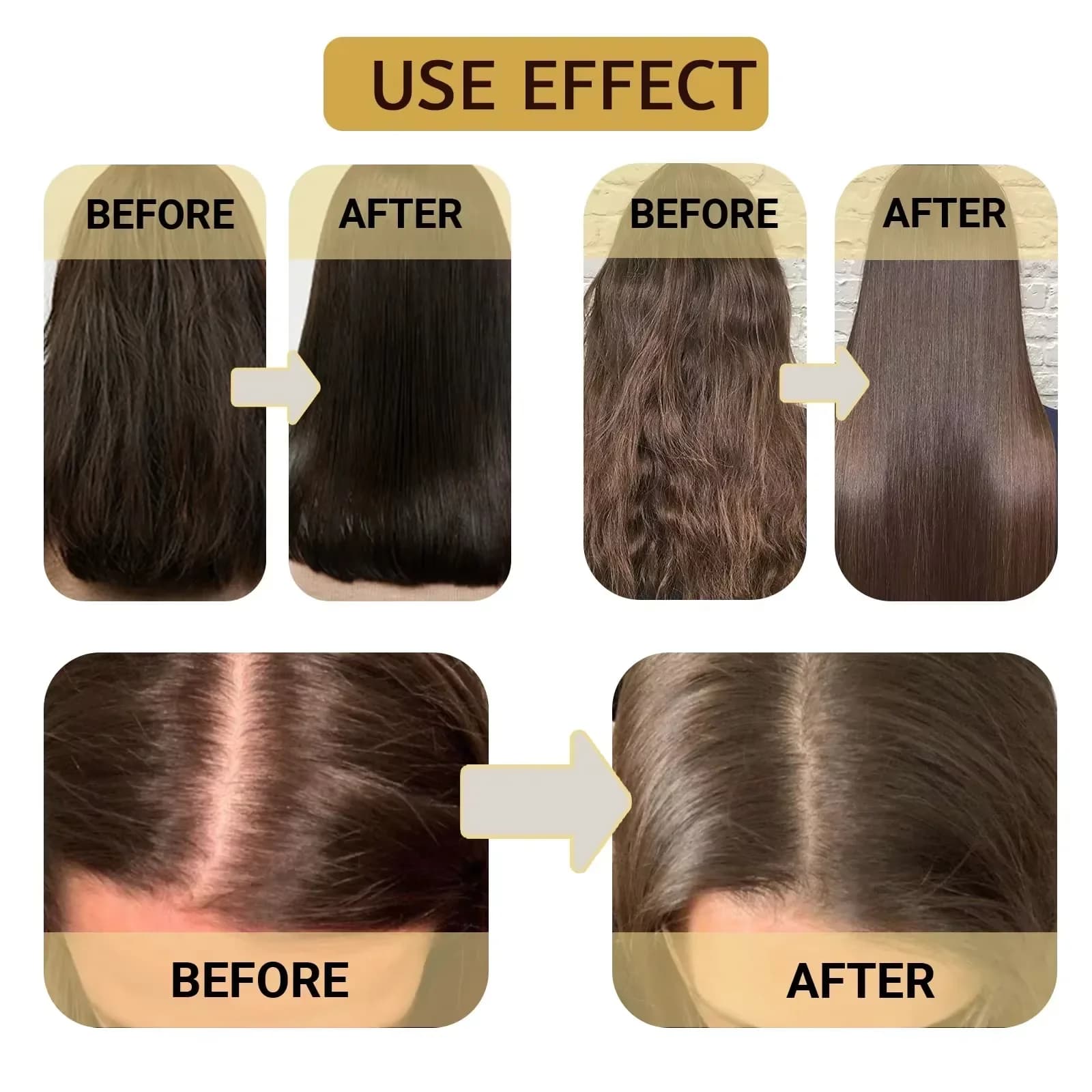Masque capillaire à la kératine, réparation rapide des cheveux abîmés et crépus, cheveux doux, lisses et brillants, nutrition au riz, hydratant, soin nourrissant pour les cheveux, après-shampoing