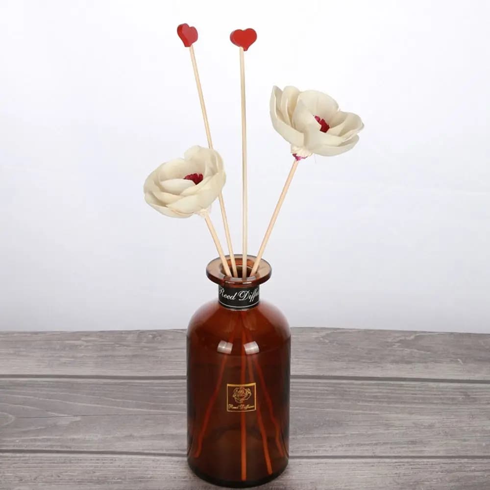Diffuseur d'huile aromatique désodorisant diffuseur de parfum aromathérapie rotin aromathérapie diffuseur de fleur fleur artificielle