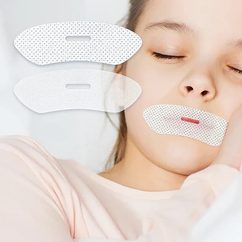 CNKESS vente en gros 30 pièces Anti ronflement bandes de sommeil autocollant doux moins bouche joint bande arrêter de ronflement bouche Correction autocollant bande