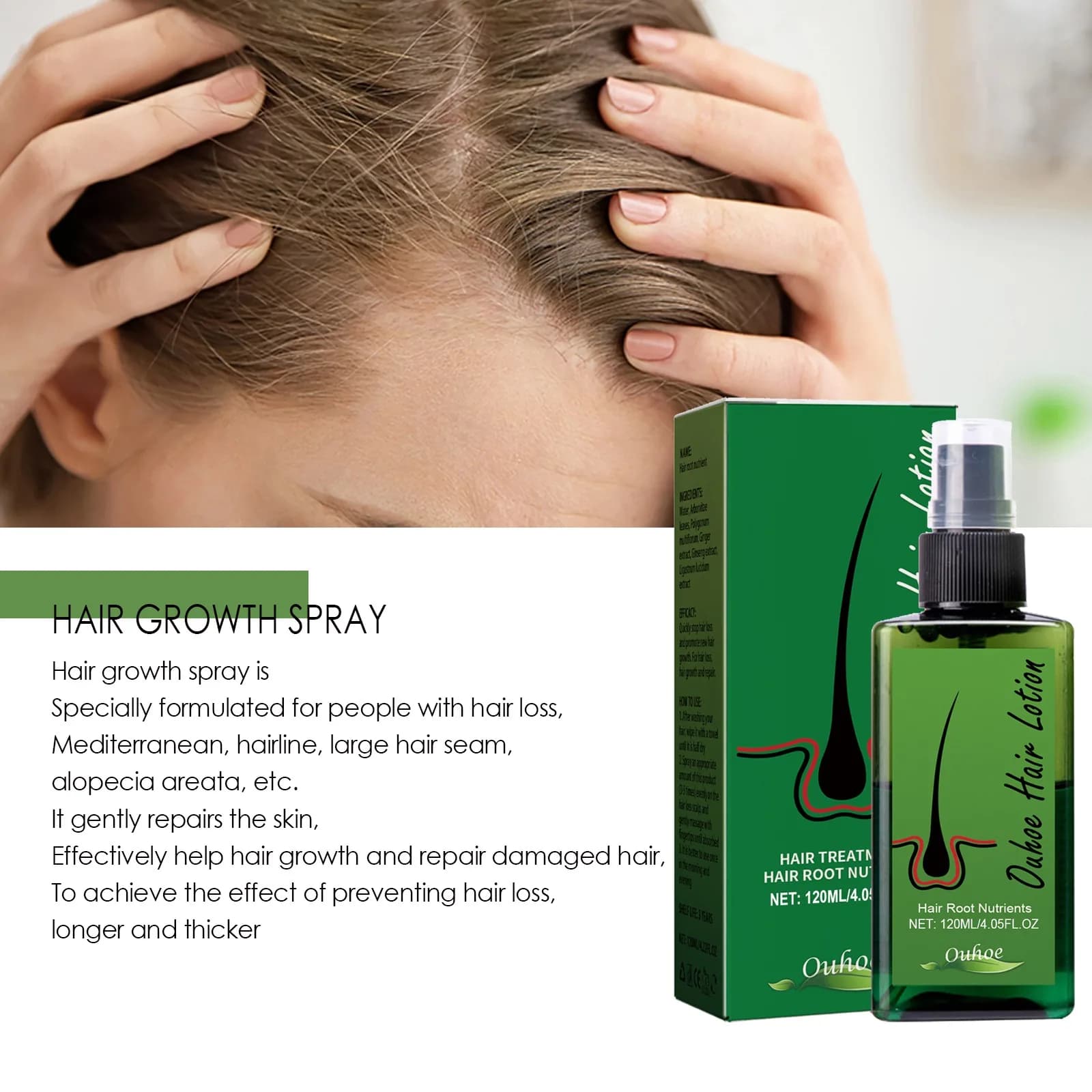 Spray Anti-perte de cheveux