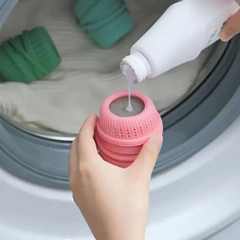 Boule de stockage de liquide pour machine à laver, adoucisseur essentiel, 2023