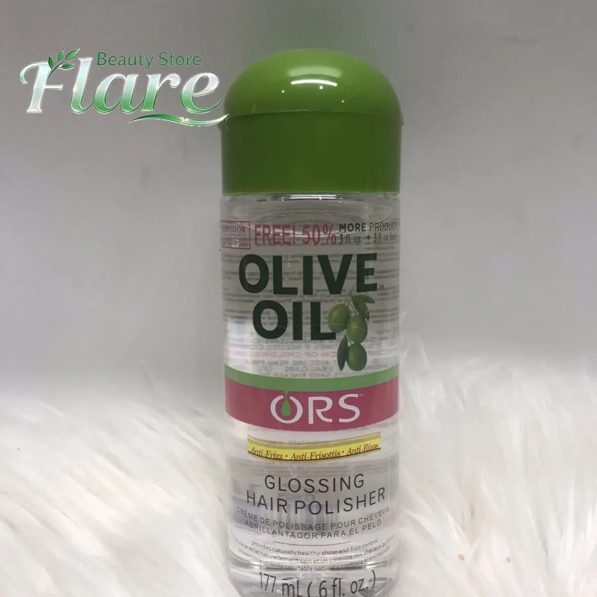 Brume Capillaire Polissante à l'Huile d'Olive Vitale 177ml pour Réparer les Pointes Fourchues