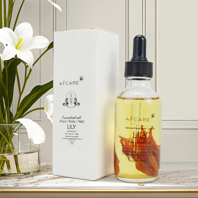Huile essentielle de fleurs séchées de lys professionnelle 60 ml pour diffuseur
