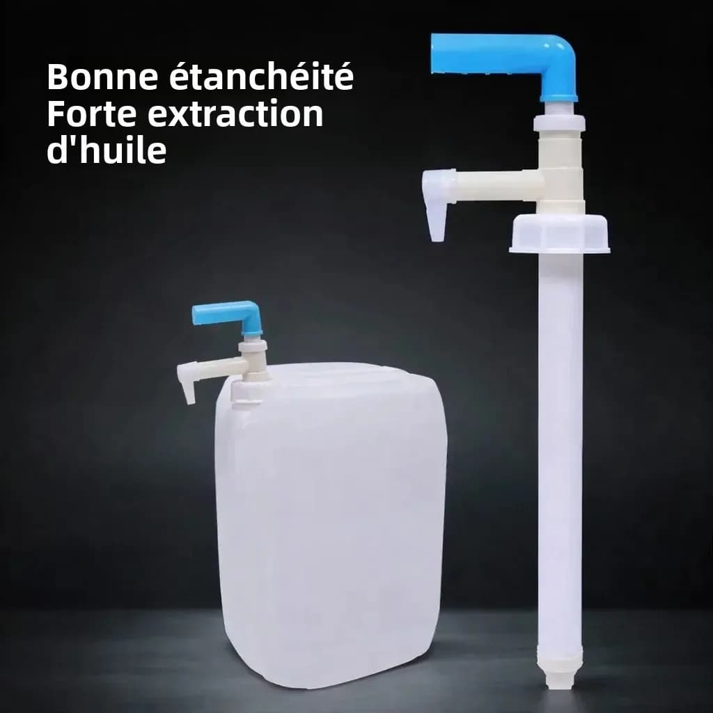 Pompe de transfert d'huile, pompe à carburant manuelle en plastique réutilisable, prévention du reflux, accessoire automobile pour voiture, camion, SUV