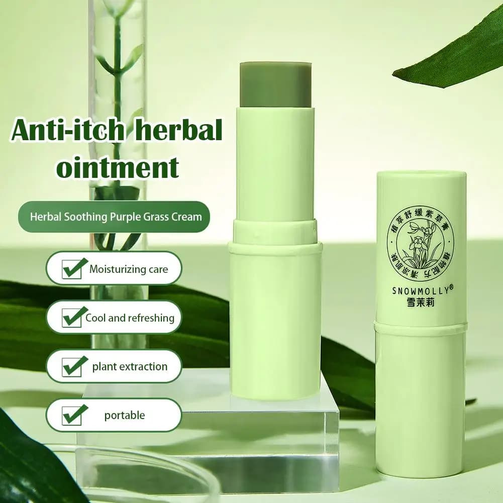 Bâtonnet Crème Anti-Démangeaisons Piqûres d'Insectes – Répulsif Physique Anti-Moustiques pour l'Été