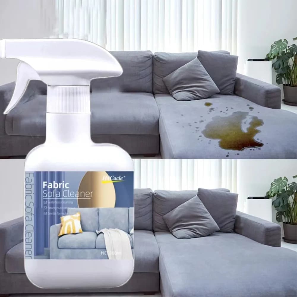 Nettoyant à sec pour canapé en tissu, dissolvant efficace des taches, nettoie et sans résidus, dissolvant de taches pour matelas et rideaux en tissu