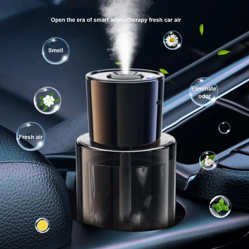 Désodorisant automatique pour voiture, diffuseur d'huile, parfum longue durée, 5 modes réglables, USB 62173, 50ml