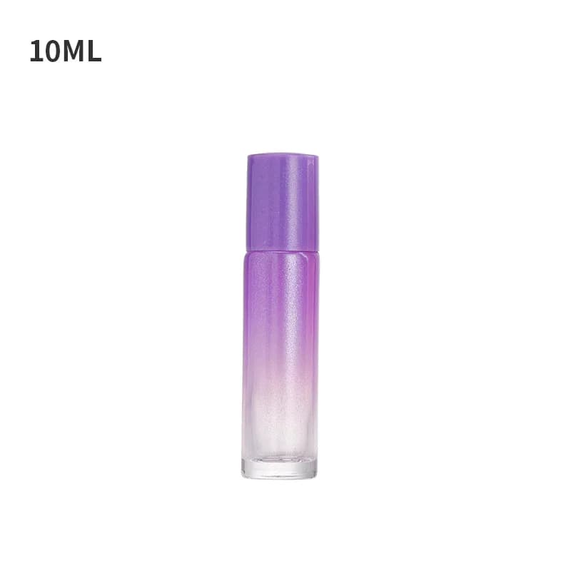 Flacons à bille rechargeables en verre avec bille métallique, pour parfum et aromathérapie, idéal comme cadeau