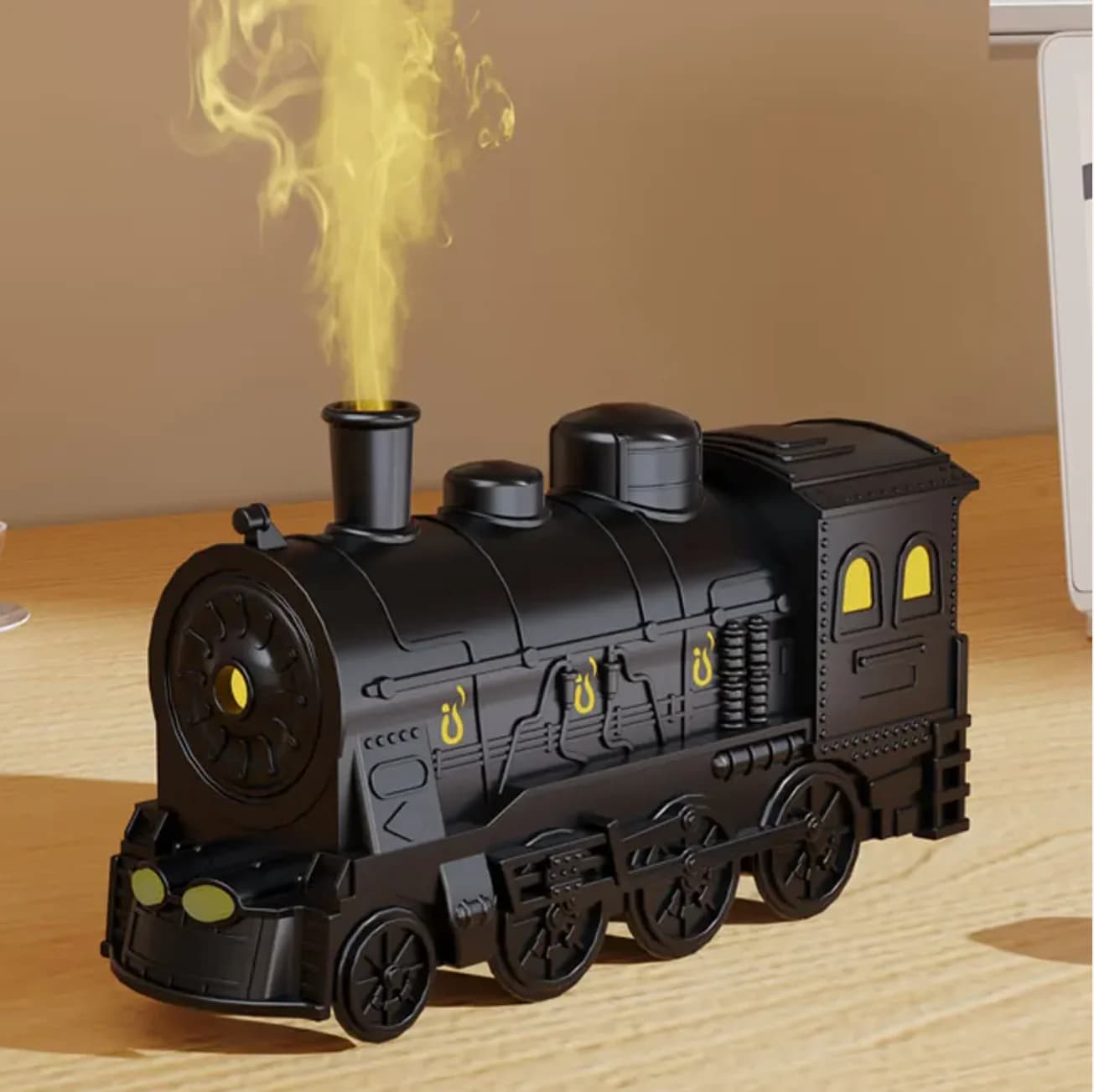 Train humidificateur d'air diffuseurs d'aromathérapie ultrasonique brumisateur parfum huile essentielle arôme diffuseur télécommande éclairage