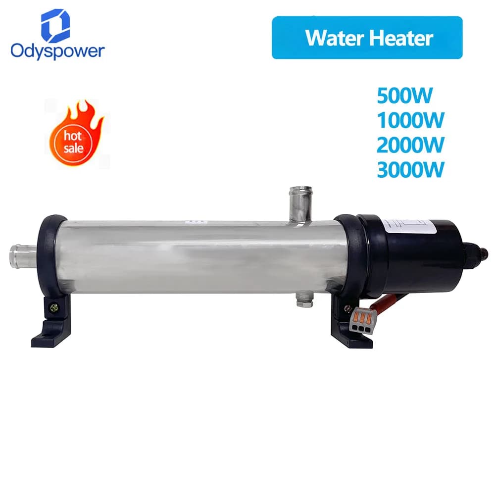 500W 1000W 2000W 3000W générateur Diesel chauffe-eau moteur auto-circulant préchauffeur Thermostat électrique gaine d'eau radiateurs