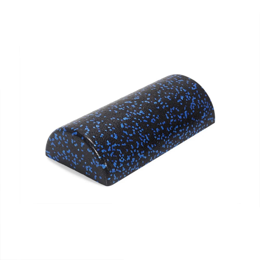 Rouleau de yoga demi-rond, rouleau de massage, rouleau en mousse semi-circulaire haute densité, étireur dorsal multifonction pour le yoga et la remise en forme