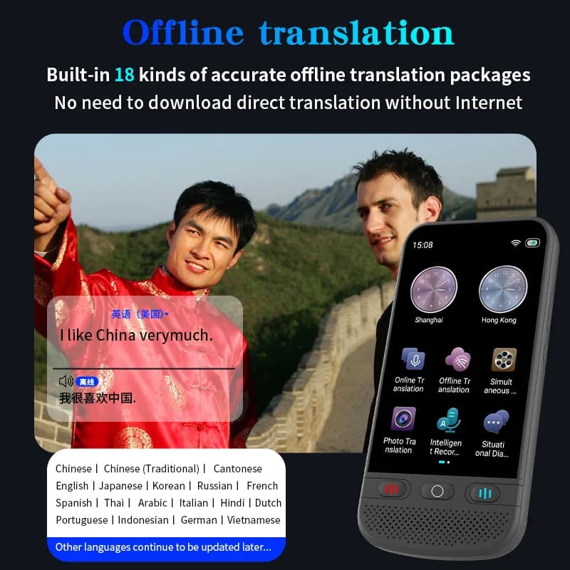 Traducteur de langues en temps réel