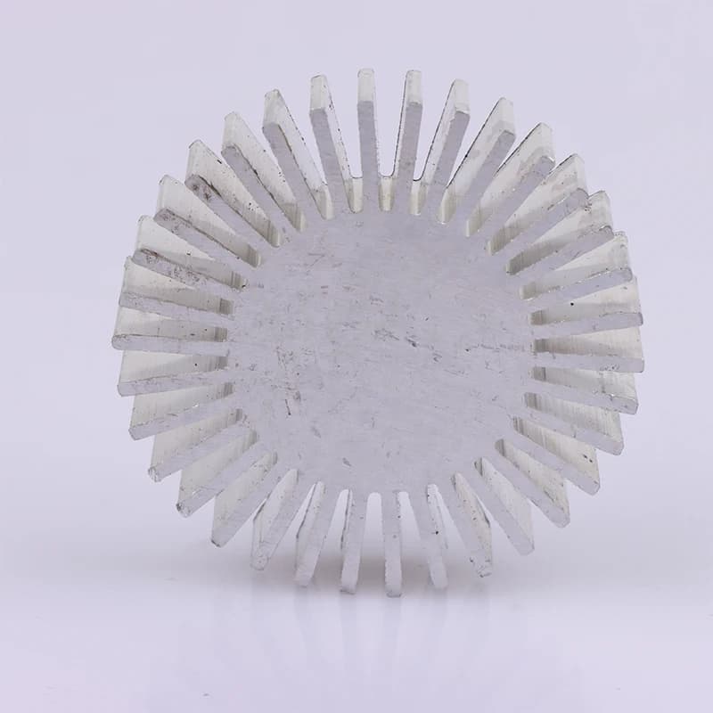 COB-Dissipateur thermique LED en alliage d'aluminium, 50mm de diamètre, 3 ~ 7W, haute puissance