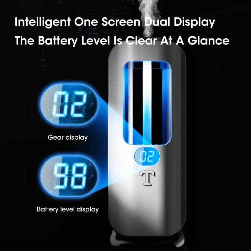 Diffuseur aromatique Rechargeable 5 Modes diffuseur d'huile essentielle Machine diffuseur de parfum fait maison pour parfum de pièce de voiture à la maison