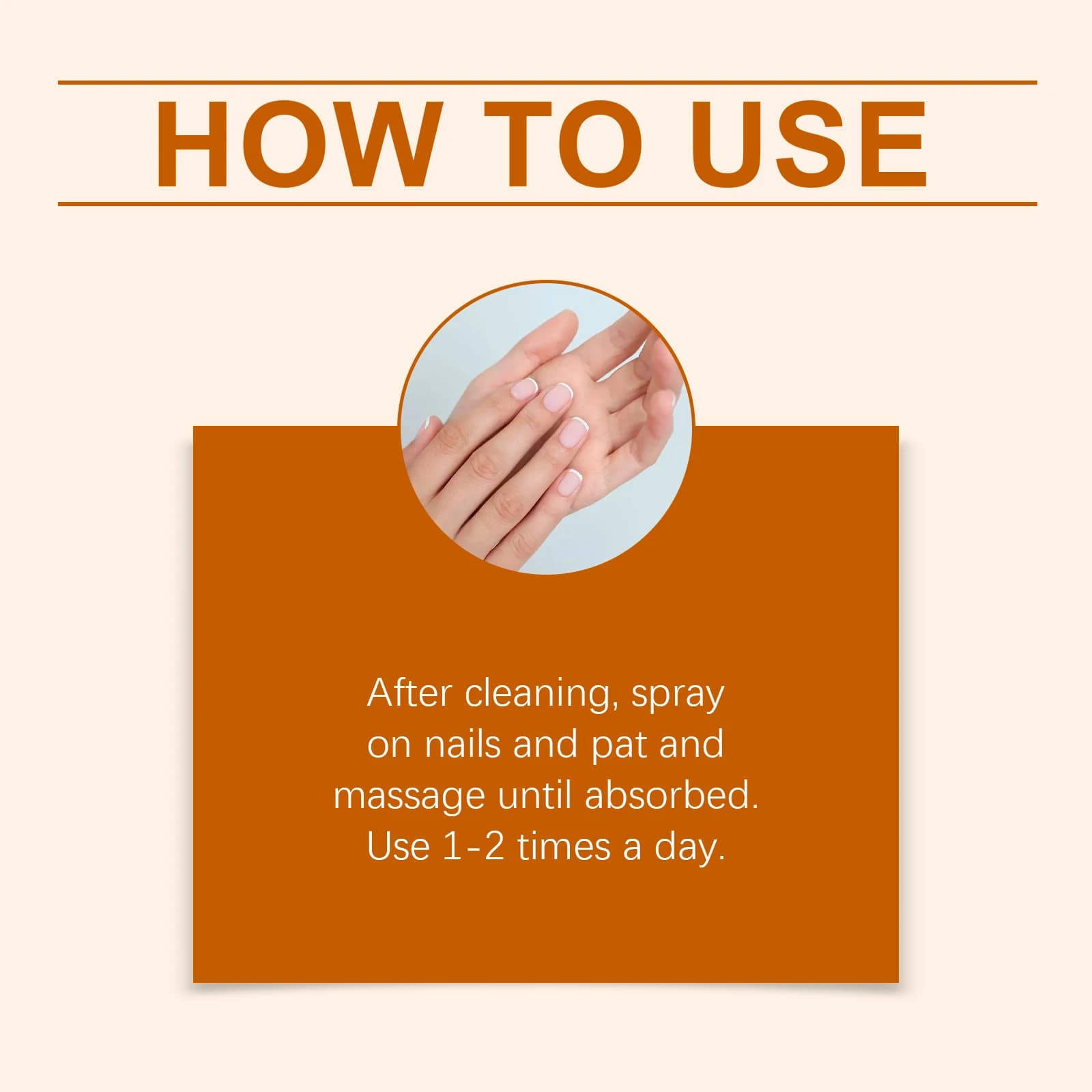 Spray nourrissant pour les ongles, soin doux pour les mains et les pieds, renforce les ongles, hydrate et adoucit les cuticules