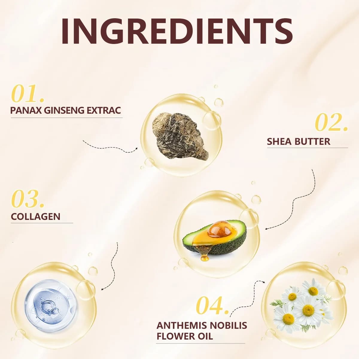 Masque capillaire magique, contient du collagène et de la kératine - Nourrit en profondeur les cheveux à l'huile de coco - Hydrate et nourrit intensément - Répare les cheveux fins, fragiles, secs et a