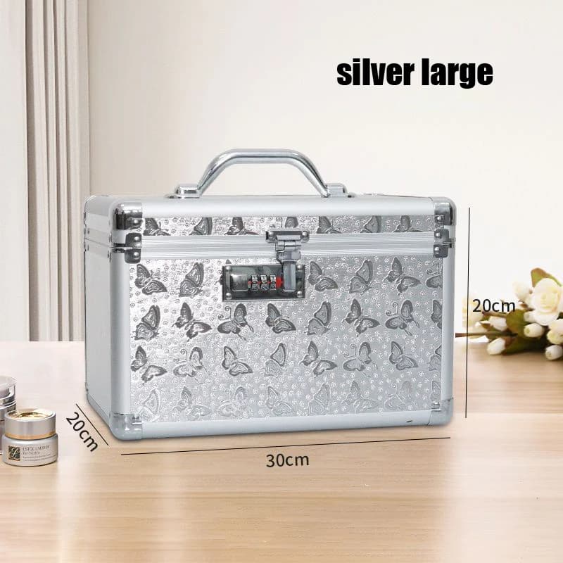 Trousse de maquillage multicouche pour artiste professionnel, étuis à cosmétiques de beauté, boîte à outils pour ongles de tatouage, valise de rangement d'évaluation, nouveau