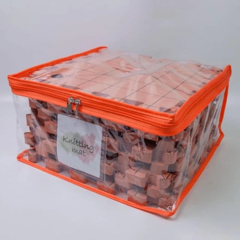 Tapis blocage pour tricot, planches blocage épaisses avec épingles en T, accessoires Crochet pour le travail 9 pièces