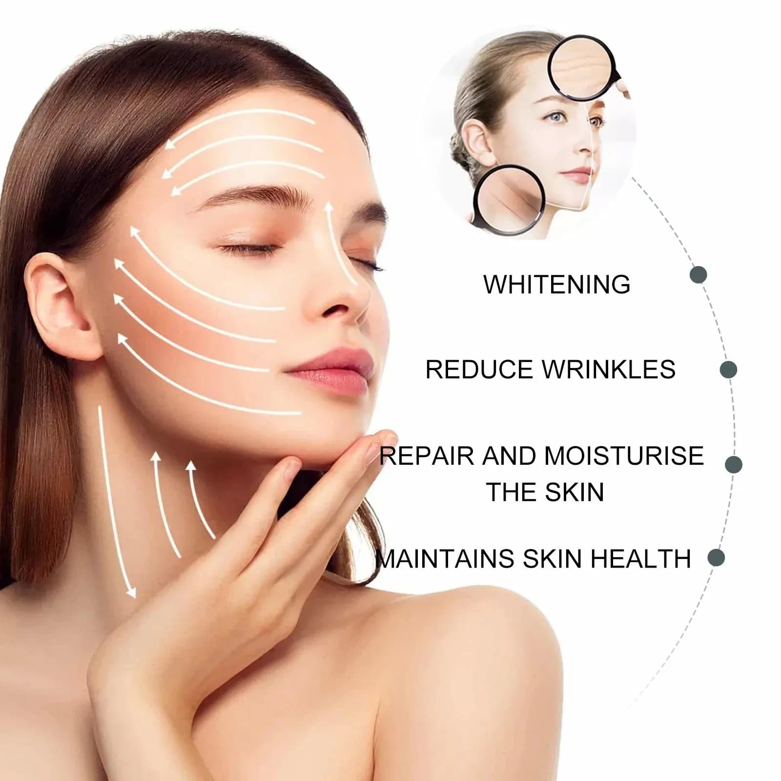 Essence anti-rides, Anti-âge, estompe les ridules, Lifting, raffermissant, réparation, lisse, hydratant, nourrissant, resserre le rétinol B3, sérum