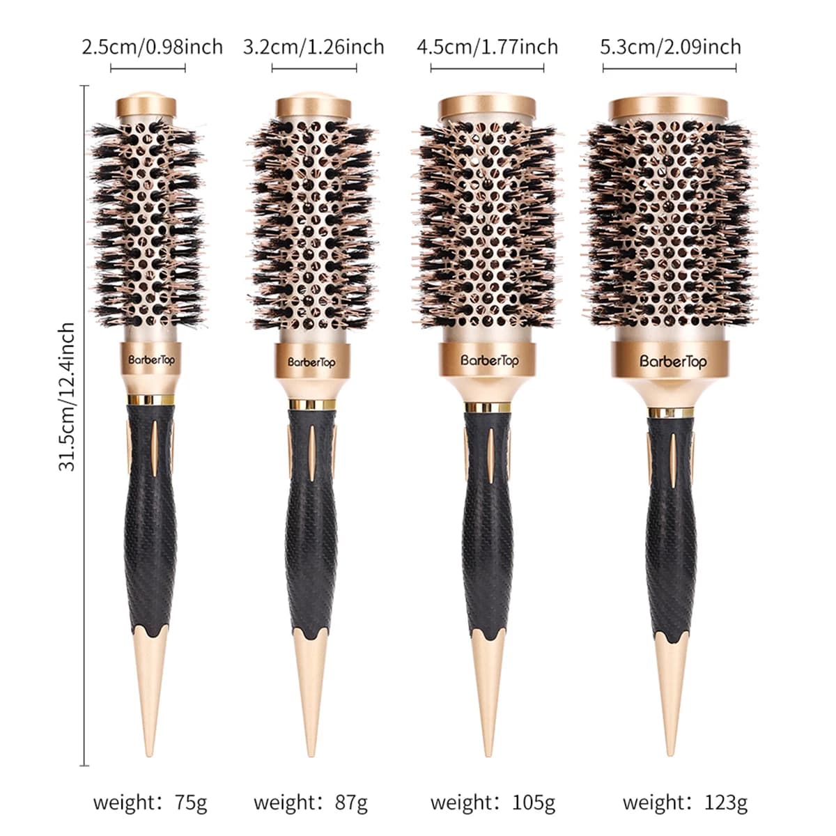 Peigne antistatique pour salon de coiffure, coiffure et curling, barbier, support pour femmes, brosse à cheveux bouclés, outil de coiffage