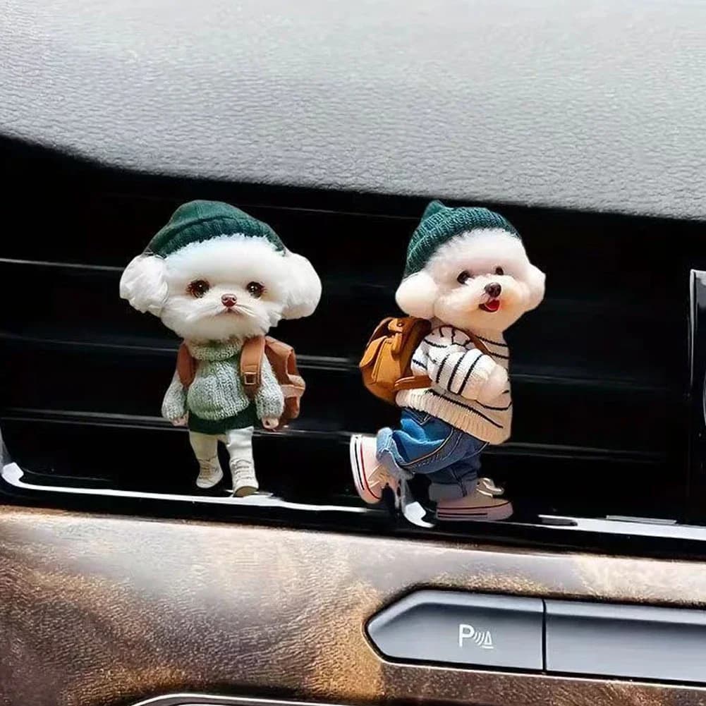 Figurines de chien amusantes