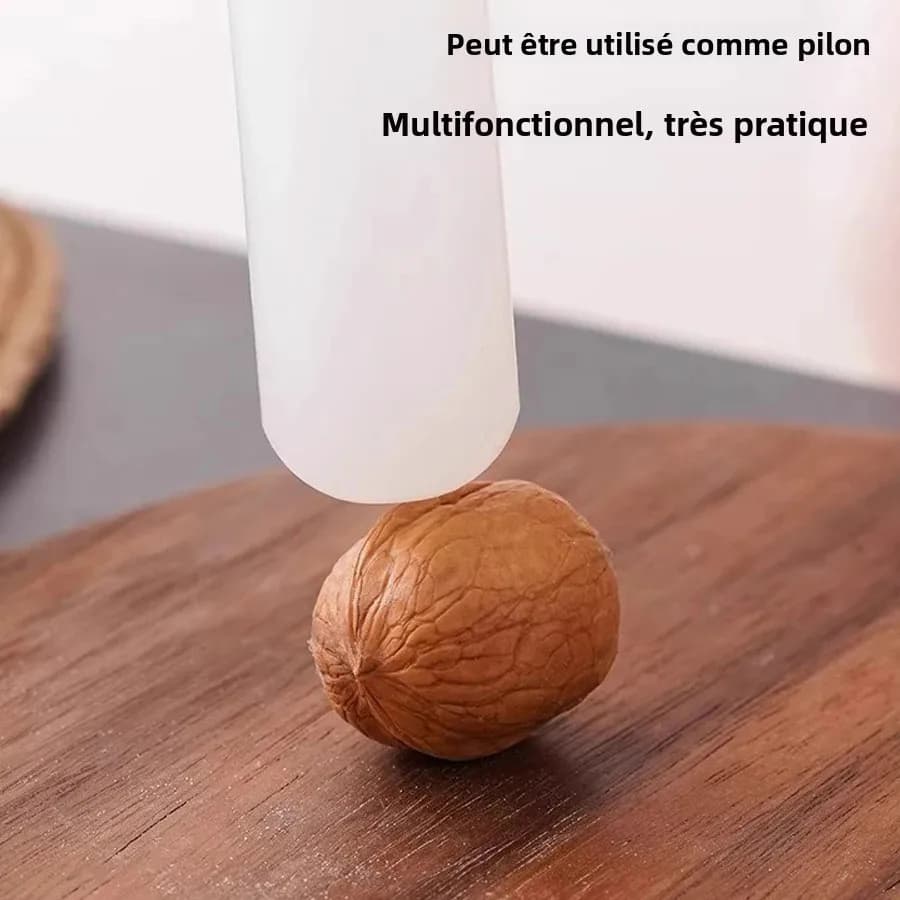 Rouleau à Fondant coulissant antiadhésif en Silicone, 23cm, rouleau à pâtisserie pour pâte à gâteau, pâtisserie, outil de cuisson