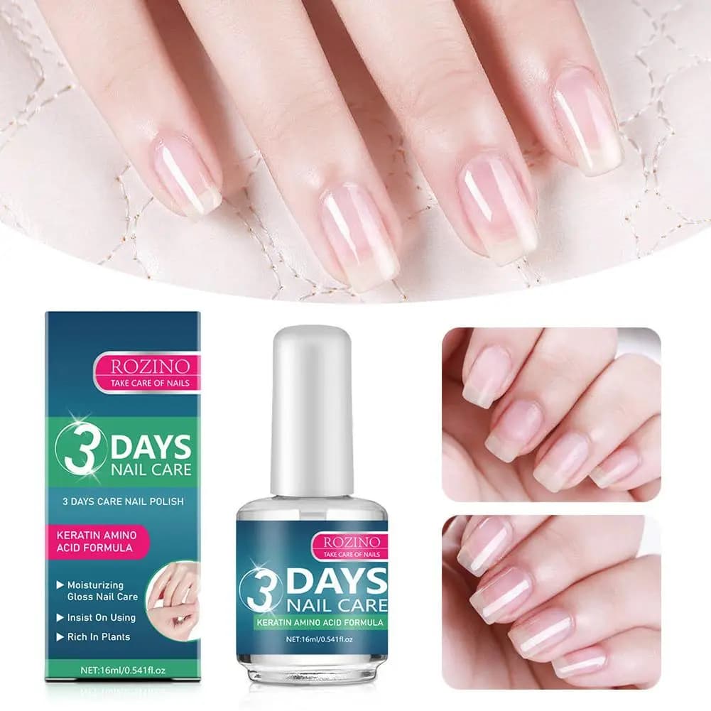 Huile nourrissante pour ongles, 16ml, anti-seccheur, anti-casse et anti-desquamation, huile réparatrice brillante pour renforcer les ongles, R9N7