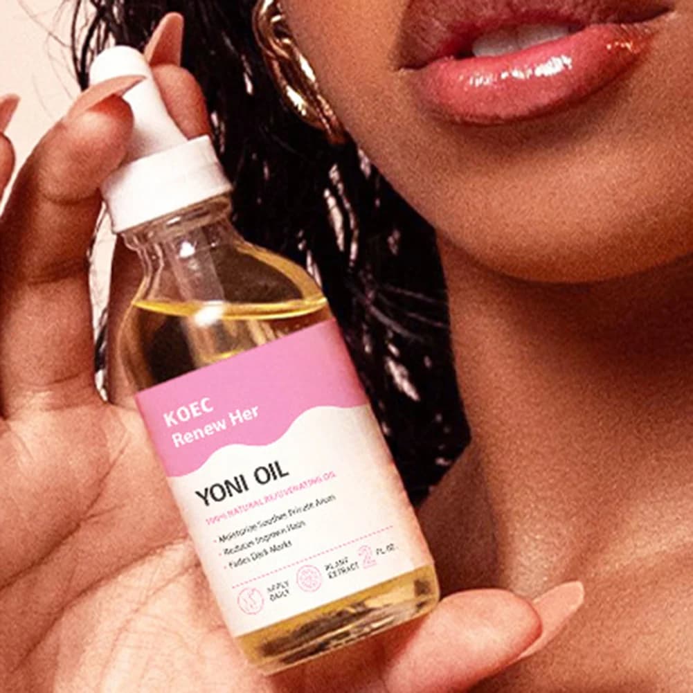 Huile féminine naturelle Huile vaginale hydratante pour le soin du vagin