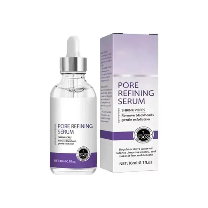 Sérum Réducteur de Pores Visage – Atténue les Pores Dilatés, Resserre et Minimise les Pores – Essence de Soin pour une Peau Ferme et Éclatante
