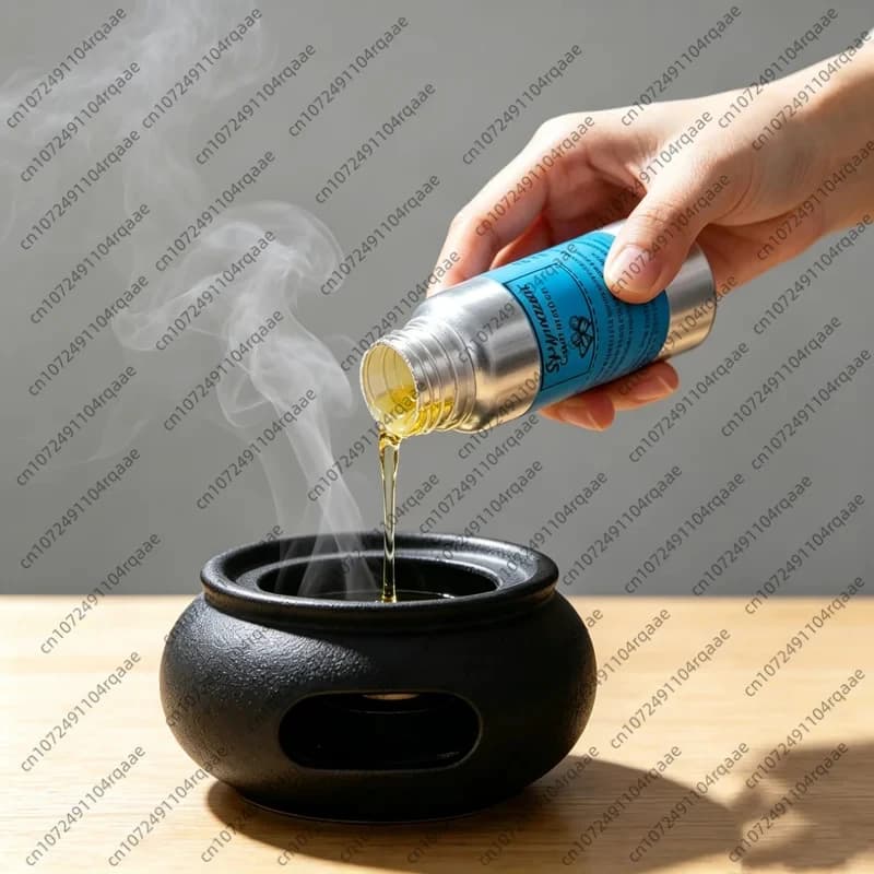 Huile essentielle de ricin 100% pure et naturelle pour diffuseur, humidificateur, fabrication de bougies et de savons, aromathérapie, huile parfumée