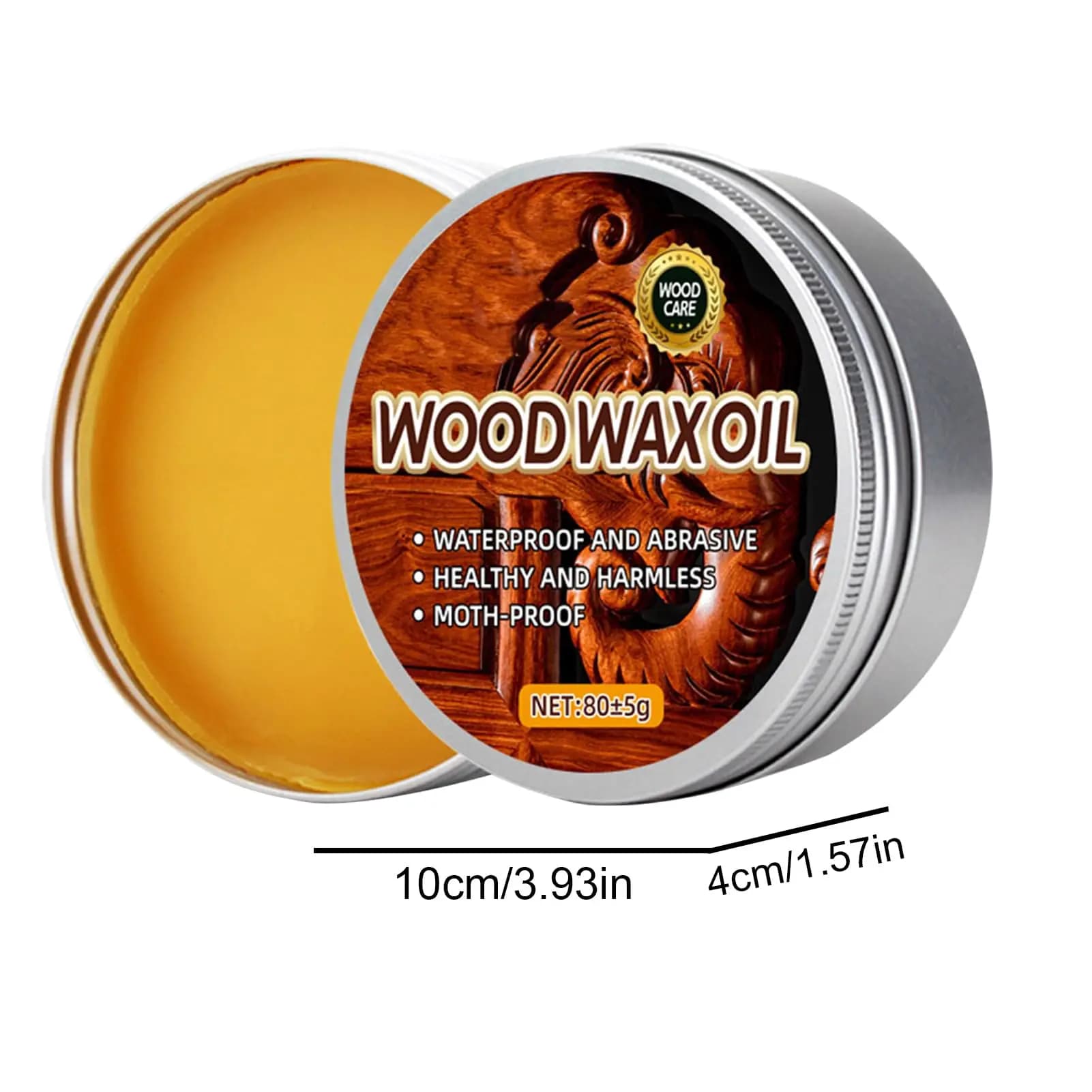 Huile de cire d'abeille Portable spécifique au bois
