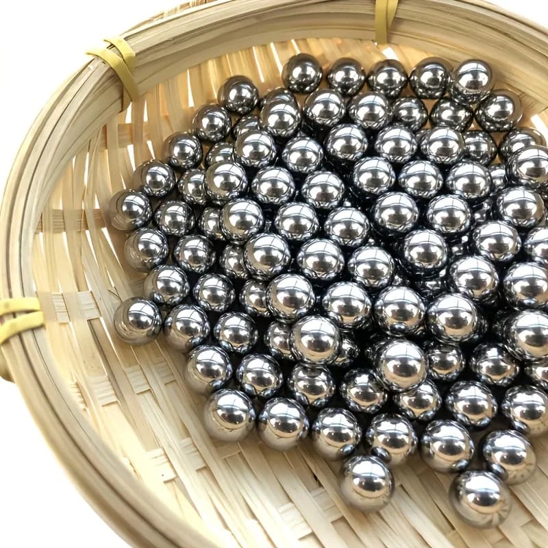 Billes en acier pour roulements, 500 pièces, diamètre 6 mm, billes en acier, billes roulantes, ingénierie de précision durable, adaptées aux machines et aux projets de bricolage, haute dureté pour fou
