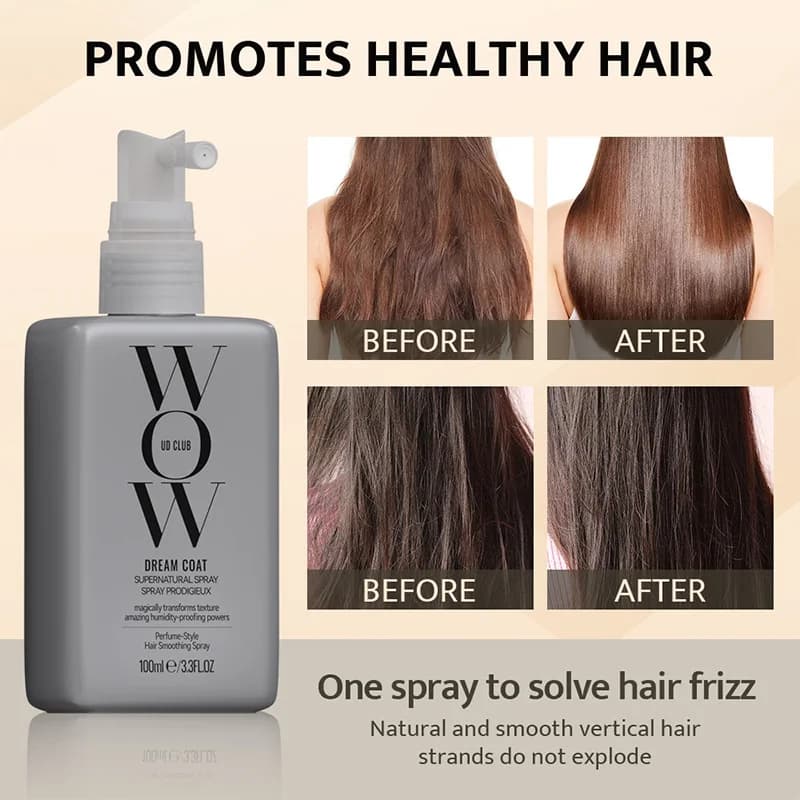 Spray revitalisant sans rinçage Super doux, traitement du cuir chevelu, lissage, réparation brillante, soins pour cheveux endommagés, huile pour cheveux