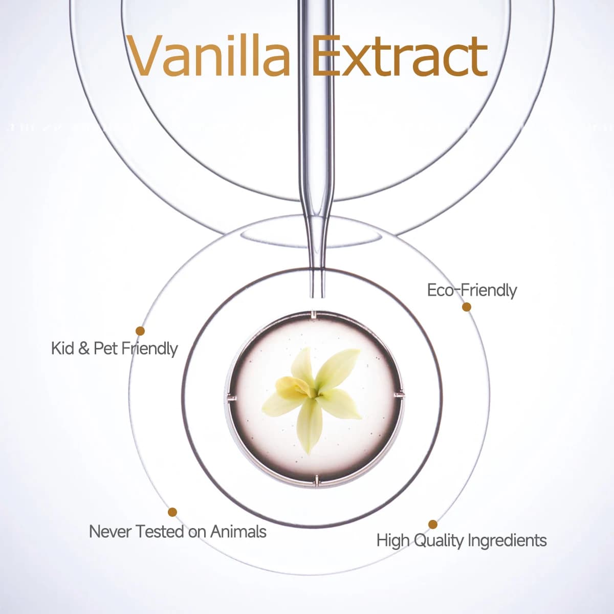 Huile essentielle de vanille pour le visage
