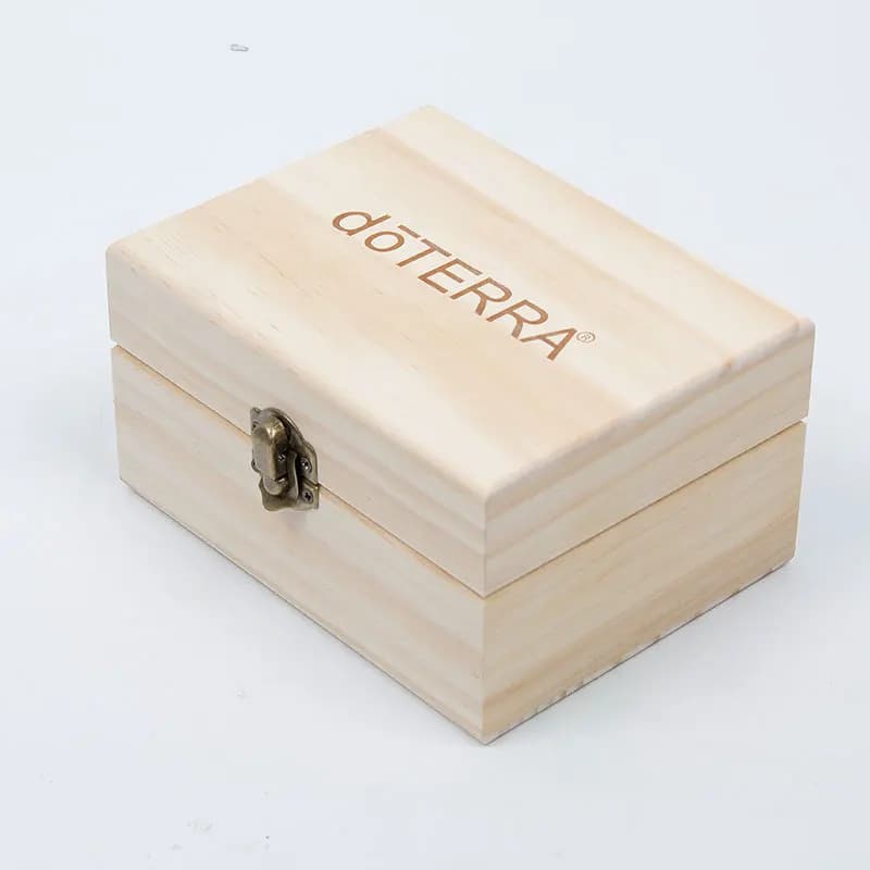 Pour DoTERRA boîte de rangement d'huiles essentielles en bois boîte de rangement à 12 compartiments 15ML boîte d'affichage d'huiles essentielles à 12 compartiments