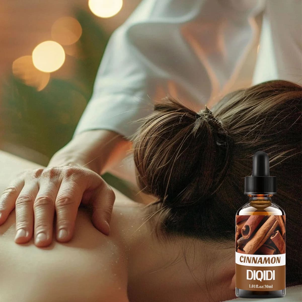 Ensemble d'huiles essentielles de cannelle 2 pièces, huile essentielle composée, huile de parfum d'aromathérapie pour la maison, cadeau de noël hydratant