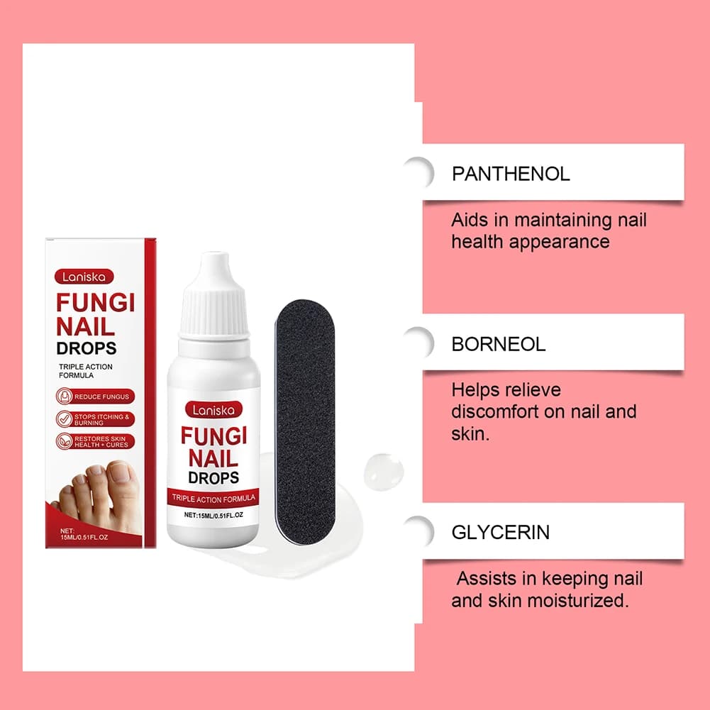 Solution de soin contre les champignons des ongles, Anti-Infection, réparation de l'onychomycose, ongles craquelés, main, pied, manucure, Essence de soins de santé, 15ml