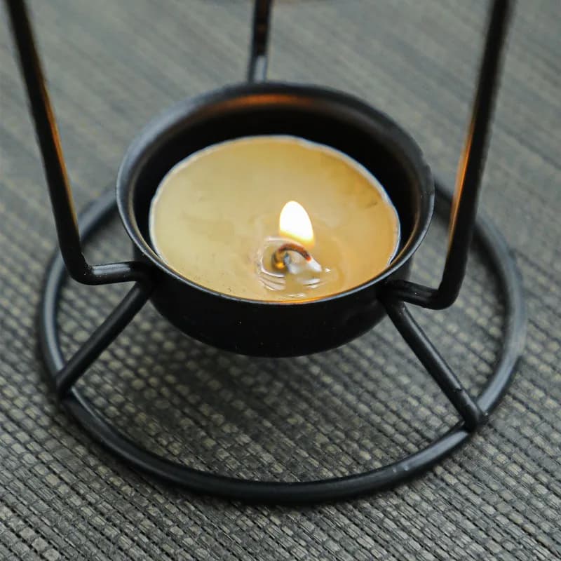 Nouveau brûleur d'aromathérapie, lampe à huile essentielle, brûleur d'encens, brûleur de cire, lampe à bougie domestique