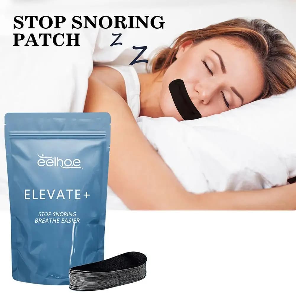 Patch pour arrêter de ronfler, Correction de la respiration du nez, améliore le sommeil, favorisant une meilleure haleine, bande orthopédique Portable pour le sommeil nocturne et la bouche