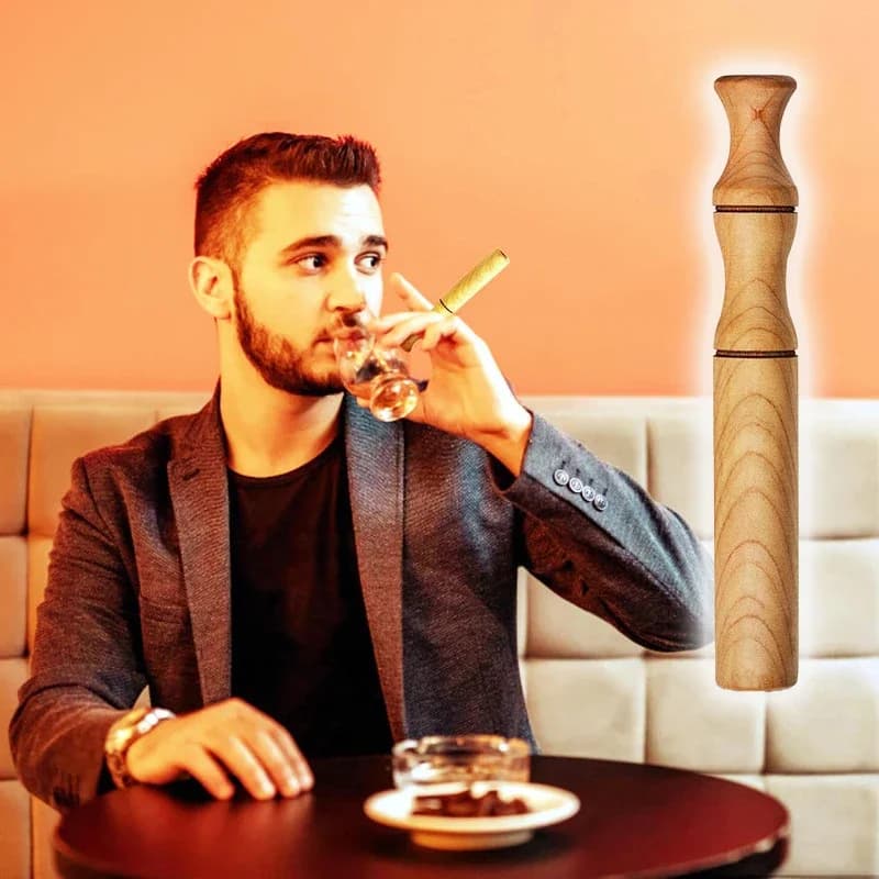 Inhalateur d'aromathérapie pour huiles essentielles, bâton d'inhalateur pour arrêter de fumer, diffuseur personnel en bois pour huiles essentielles