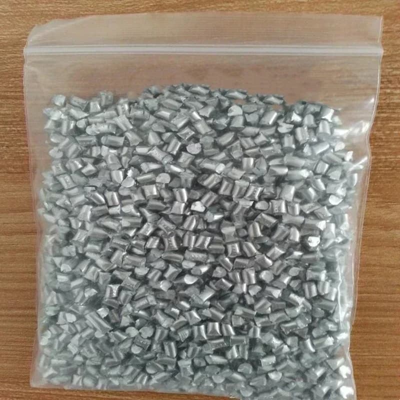 100g-1Kg de pépite/grain/Ingot de Zinc Zn pur 99.995%