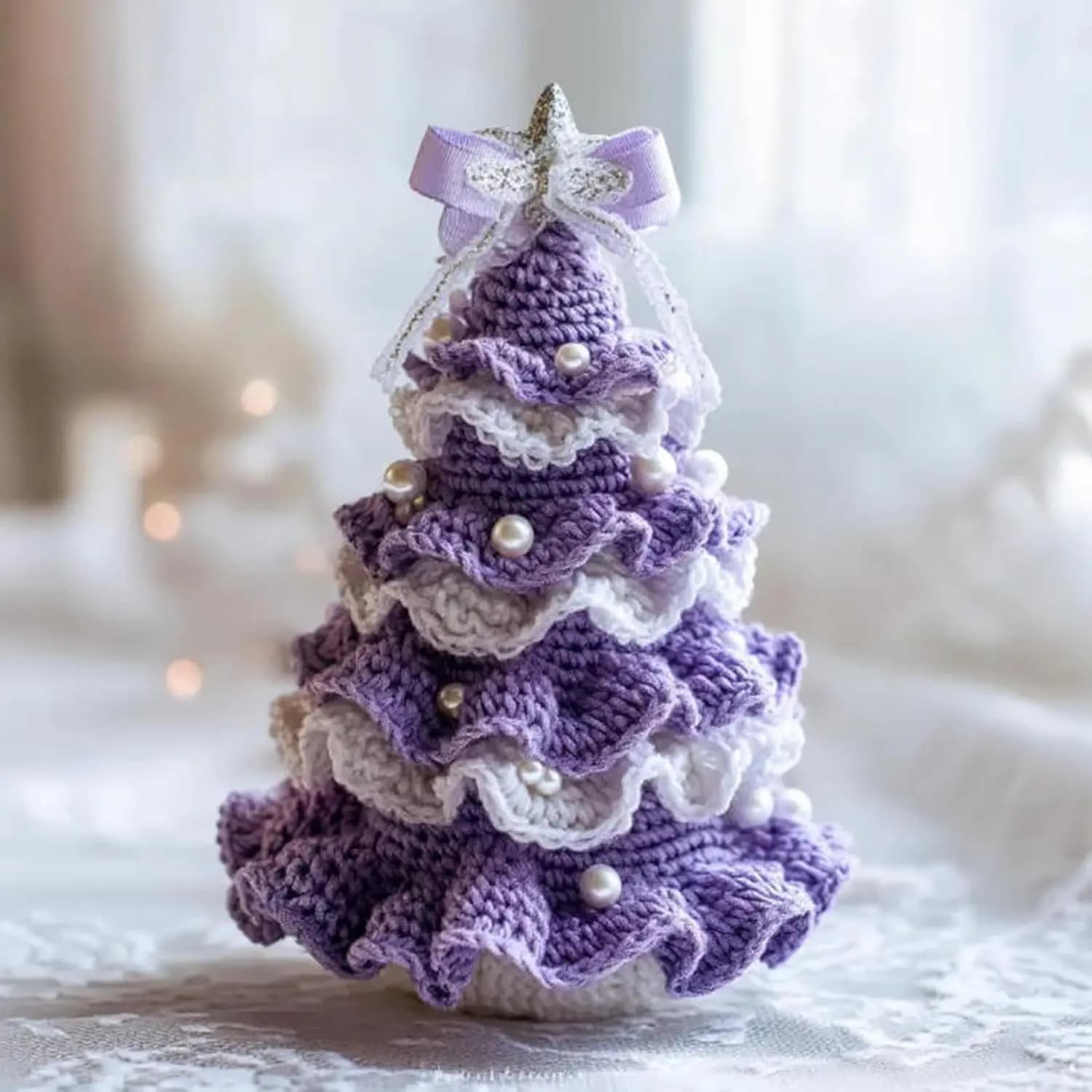 Kit d'arbre de noël au Crochet
