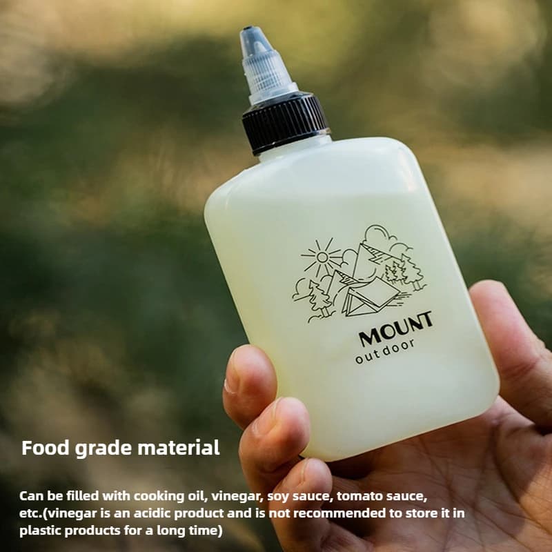 Bouteille distributrice d'huile de Camping en plein air
