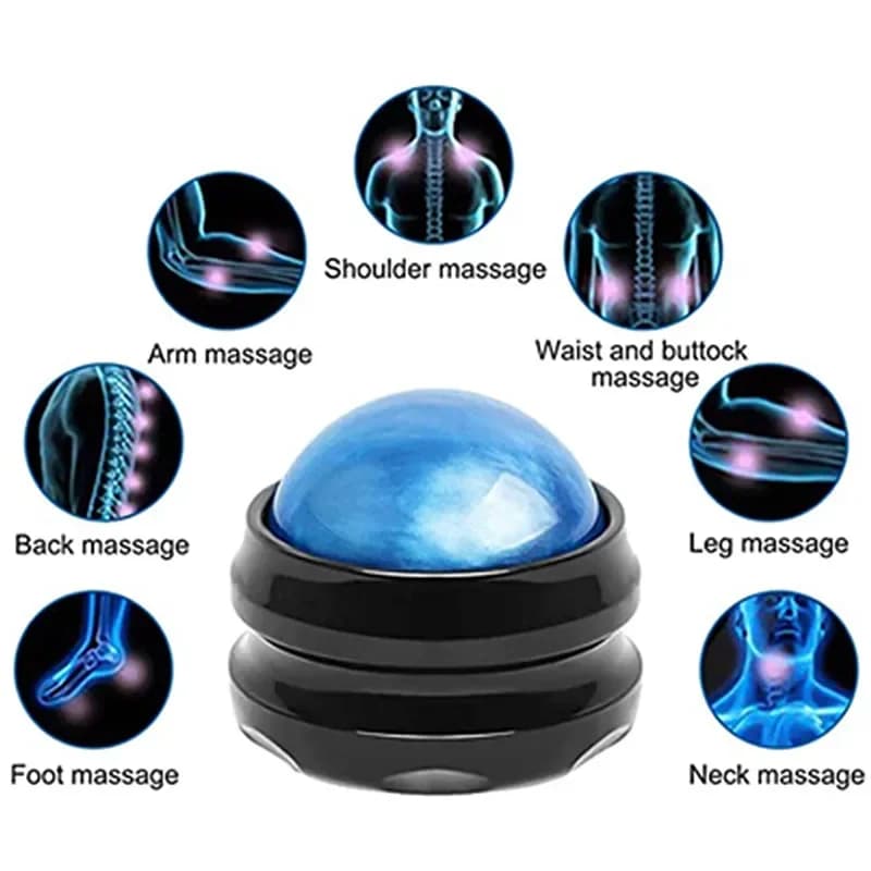 Massage manuel rouleau boule masseur corps soulagement de la douleur thérapie pied dos taille hanche relaxant libération du Stress Relaxation musculaire
