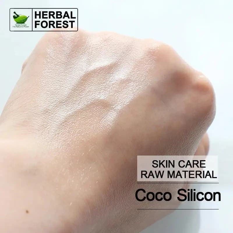 Huile de silicone naturelle pure, caprylate de coco, soin de la peau hydratant