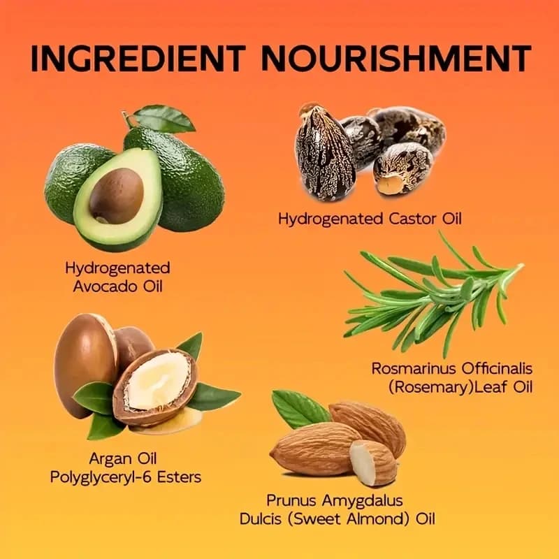 Crème définissante pour boucles à l'huile de ricin noire, améliore la douceur et la lissité des cheveux, formule légère non grasse avec huile de coco, convient à tous les types de cheveux